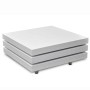Mesa de centro con 3 niveles blanco brillo de , Mesas de centro - Ref: Foro24-241077, Precio: 348,60 €, Descuento: -5%%
