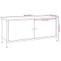 Mueble TV con puertas madera contrachapada negro 102x35x45 cm de , Muebles TV - Ref: Foro24-826290, Precio: 66,66 €, Descuent...
