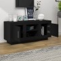Mueble de TV madera contrachapada negro 102x35x45 cm de , Muebles TV - Ref: Foro24-811791, Precio: 71,60 €, Descuento: -5%%