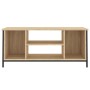 Mueble para TV madera contrachapada roble Sonoma 102x35x45 cm de , Muebles TV - Ref: Foro24-826286, Precio: 65,49 €, Descuent...