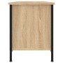 Mueble para TV madera contrachapada roble Sonoma 102x35x45 cm de , Muebles TV - Ref: Foro24-826286, Precio: 65,49 €, Descuent...