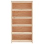 Estantería madera maciza de pino 80x35x154 cm de , Librerías y estanterías - Ref: Foro24-821689, Precio: 155,45 €, Descuento:...