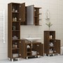 Armario de baño madera contrachapada roble marrón 30x30x179 cm de , Muebles de baño - Ref: Foro24-825833, Precio: 94,21 €, De...