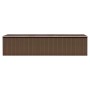 Cobertizo de jardín acero galvanizado marrón 257x779x181 cm de , Cobertizos - Ref: Foro24-47035, Precio: 782,65 €, Descuento:...