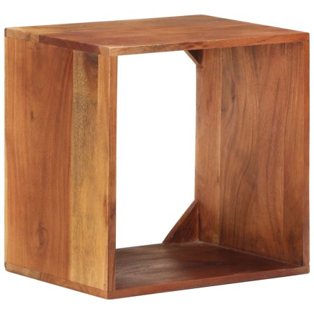 Estante de pared madera maciza de acacia 40x30x40 cm de , Estantes y estanterías - Ref: Foro24-340304, Precio: 81,07 €, Descu...