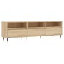 Mueble de TV madera contrachapada roble Sonoma 150x30x44,5 cm de , Muebles TV - Ref: Foro24-831263, Precio: 112,34 €, Descuen...