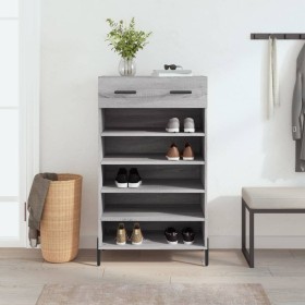 Comprar Zapatero madera de ingeniería gris Sonoma