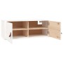 Armarios de pared 2 uds madera maciza pino blanco 80x30x30 cm de , Estantes y estanterías - Ref: Foro24-818378, Precio: 146,0...