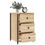 Mesita de noche madera de ingeniería roble Sonoma 40x36x60 cm de , Mesitas de noche - Ref: Foro24-825995, Precio: 69,96 €, De...