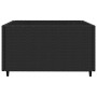 Set de muebles de jardín 3 pzas y cojines ratán sintético negro de , Sofás de exterior - Ref: Foro24-319739, Precio: 152,23 €...