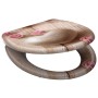 SCHÜTTE Asiento de WC duroplast con cierre suave estampado ROMANTIC de , Asientos de inodoros y bidés - Ref: Foro24-435104, P...