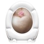 SCHÜTTE Asiento de WC duroplast con cierre suave estampado ROMANTIC de , Asientos de inodoros y bidés - Ref: Foro24-435104, P...