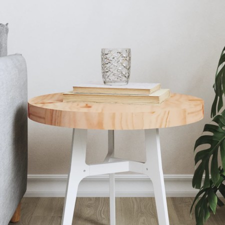 Tablero de mesa redondo madera maciza de pino Ø40x3 cm de , Tableros para mesas - Ref: Foro24-833658, Precio: 30,54 €, Descue...