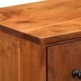 Cómoda de cajones madera maciza de acacia 60x30x75 cm de , Cajoneras - Ref: Foro24-247681, Precio: 318,36 €, Descuento: %