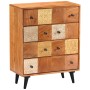 Cómoda de cajones madera maciza de acacia 60x30x75 cm de , Cajoneras - Ref: Foro24-247681, Precio: 318,36 €, Descuento: %