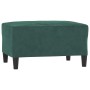 Juego de sofás con cojines 4 piezas terciopelo verde oscuro de , Sofás - Ref: Foro24-3201488, Precio: 705,03 €, Descuento: %