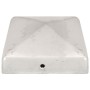 Tapas para postes de valla 6 uds metal galvanizado 81x81mm de , Accesorios para rejas y vallas - Ref: Foro24-145490, Precio: ...