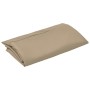 Tela de repuesto para sombrilla voladiza gris taupe 350 cm de , Telas para sombrillas y toldos - Ref: Foro24-313815, Precio: ...