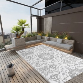 Alfombra de exterior ARAKIL gris claro 140x200 cm PP de , Protectores para exterior - Ref: Foro24-317031, Precio: 43,00 €, De...
