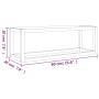 Toallero de madera maciza nogal 60x20x20 cm de , Toalleros - Ref: Foro24-350373, Precio: 25,65 €, Descuento: -5%%