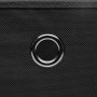 Cajas de almacenaje con tapas 10 uds negro 28x28x28 cm de , Cestas para almacenaje - Ref: Foro24-325190, Precio: 61,40 €, Des...
