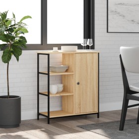 Aparador de madera de ingeniería roble Sonoma 70x30x80 cm de , Aparadores - Ref: Foro24-835490, Precio: 77,34 €, Descuento: %