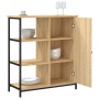 Aparador de madera de ingeniería roble Sonoma 70x30x80 cm de , Aparadores - Ref: Foro24-835490, Precio: 77,34 €, Descuento: %