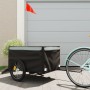 Remolque para bicicleta hierro negro y gris 45 kg de , Remolques para bicicletas - Ref: Foro24-94091, Precio: 90,04 €, Descue...