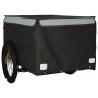 Remolque para bicicleta hierro negro y gris 45 kg de , Remolques para bicicletas - Ref: Foro24-94091, Precio: 90,04 €, Descue...