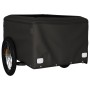 Remolque para bicicleta hierro negro y gris 45 kg de , Remolques para bicicletas - Ref: Foro24-94091, Precio: 90,04 €, Descue...