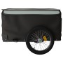 Remolque para bicicleta hierro negro y gris 45 kg de , Remolques para bicicletas - Ref: Foro24-94091, Precio: 90,04 €, Descue...