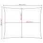 Toldo de vela rectangular tela Oxford amarillo 3x4 m de , Sombrillas - Ref: Foro24-135595, Precio: 42,98 €, Descuento: -5%%