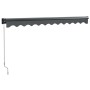 Toldo retráctil aluminio y tela gris antracita 3,5x2,5 m de , Toldos - Ref: Foro24-3154462, Precio: 200,03 €, Descuento: %