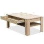 Mesa de centro madera de ingeniería roble 110x65x48 cm de , Mesas de centro - Ref: Foro24-244860, Precio: 159,26 €, Descuento...