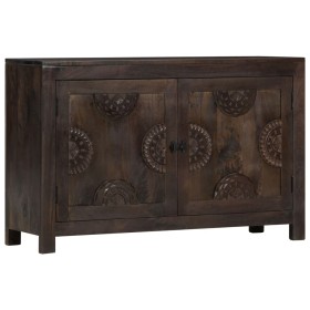 Aparador con diseño tallado madera maciza de mango 110x35x70 cm de , Aparadores - Ref: Foro24-247765, Precio: 399,36 €, Descu...