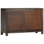 Aparador con diseño tallado madera maciza de mango 110x35x70 cm de , Aparadores - Ref: Foro24-247765, Precio: 399,36 €, Descu...