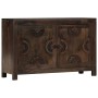 Aparador con diseño tallado madera maciza de mango 110x35x70 cm de , Aparadores - Ref: Foro24-247765, Precio: 399,36 €, Descu...