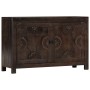Aparador con diseño tallado madera maciza de mango 110x35x70 cm de , Aparadores - Ref: Foro24-247765, Precio: 399,36 €, Descu...