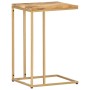 Mesa auxiliar de madera maciza de mango 35x45x65 cm | Foro24.es | Tu tienda online para hogar, jardín y más Foro24.es