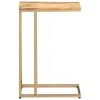 Mesa auxiliar de madera maciza de mango 35x45x65 cm | Foro24.es | Tu tienda online para hogar, jardín y más Foro24.es