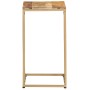 Mesa auxiliar de madera maciza de mango 35x45x65 cm | Foro24.es | Tu tienda online para hogar, jardín y más Foro24.es