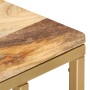 Mesa auxiliar de madera maciza de mango 35x45x65 cm | Foro24.es | Tu tienda online para hogar, jardín y más Foro24.es