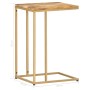 Mesa auxiliar de madera maciza de mango 35x45x65 cm | Foro24.es | Tu tienda online para hogar, jardín y más Foro24.es
