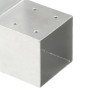 Conectores de postes en L 4 uds metal galvanizado 101x101 mm de , Postes de cerca - Ref: Foro24-145478, Precio: 67,49 €, Desc...
