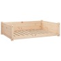 Cama para perros madera maciza de pino 95,5x65,5x28 cm de , Camas para perros - Ref: Foro24-821457, Precio: 76,92 €, Descuent...
