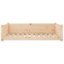Cama para perros madera maciza de pino 95,5x65,5x28 cm de , Camas para perros - Ref: Foro24-821457, Precio: 76,92 €, Descuent...