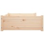 Cama para perros madera maciza de pino 95,5x65,5x28 cm de , Camas para perros - Ref: Foro24-821457, Precio: 76,92 €, Descuent...