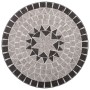 Set mesa y sillas bistró mosaico 3 pzas baldosa cerámica gris de , Conjuntos de jardín - Ref: Foro24-279690, Precio: 267,42 €...