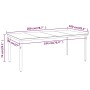 Juego de comedor para jardín 7 piezas negro de , Conjuntos de jardín - Ref: Foro24-3099267, Precio: 530,89 €, Descuento: %