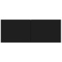 Set de muebles para TV 4 piezas madera contrachapada negro de , Muebles TV - Ref: Foro24-3114311, Precio: 144,39 €, Descuento...